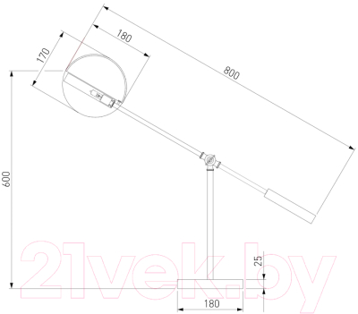 Настольная лампа Евросвет 01140/1