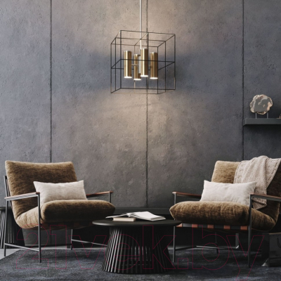 Люстра Евросвет 70142/8 (латунь)