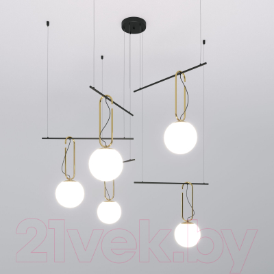 Потолочный светильник Евросвет 70143/5 (черный)