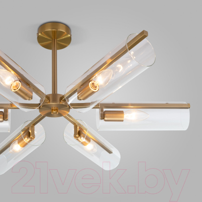 Потолочный светильник Евросвет 70144/6 (латунь)