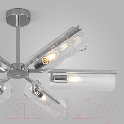 Потолочный светильник Евросвет 70144/6 (хром)