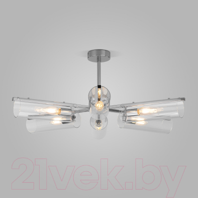 Потолочный светильник Евросвет 70144/6 (хром)