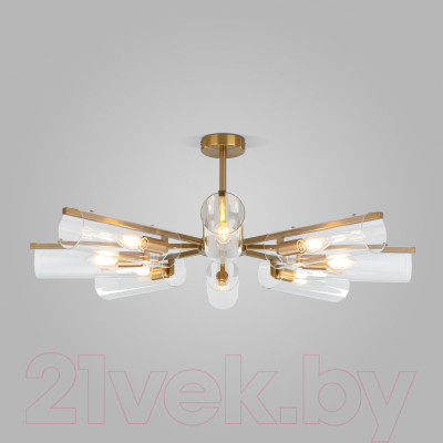 Потолочный светильник Евросвет 70144/8 (латунь)