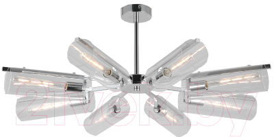 Потолочный светильник Евросвет 70144/8 (хром) - фото