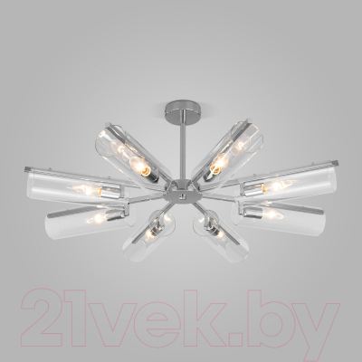 Потолочный светильник Евросвет 70144/8 (хром)