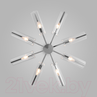 Потолочный светильник Евросвет 70144/8 (хром)