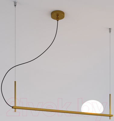 Потолочный светильник Евросвет 70145/1 (латунь) - фото