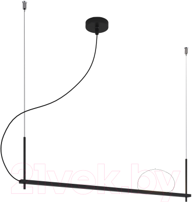 Потолочный светильник Евросвет 70145/1 (черный) - фото