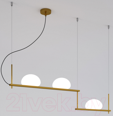 Потолочный светильник Евросвет 70145/3 (латунь) - фото