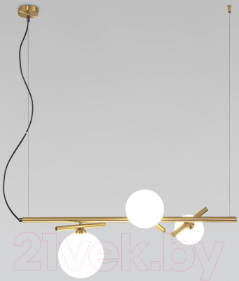 Потолочный светильник Евросвет 50382/3 (латунь) - фото