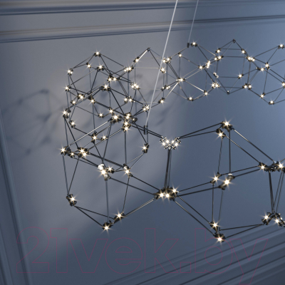 Потолочный светильник Евросвет 90169/15 (черный жемчуг)