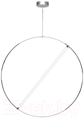 Потолочный светильник Евросвет 90283/1 (хром) - фото