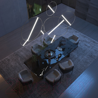 Потолочный светильник Евросвет 90283/1 (хром)