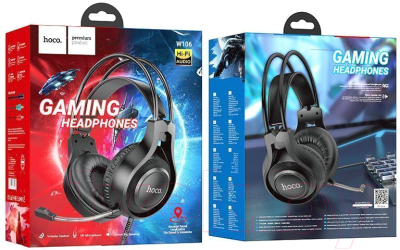 Наушники-гарнитура Hoco W106