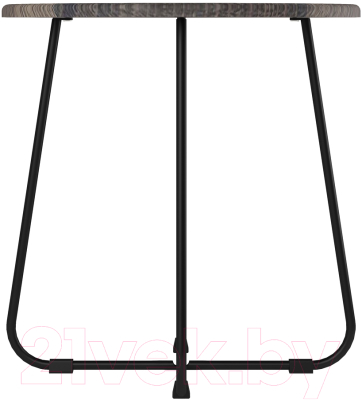 Журнальный столик Мебелик BeautyStyle 14 (дуб марррон/черный)