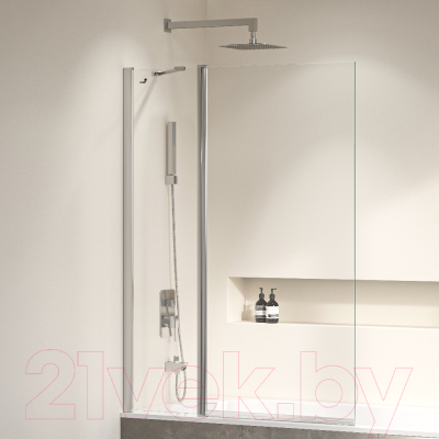 Стеклянная шторка для ванны RGW SC-011 / 351101109-11