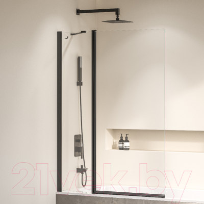 Стеклянная шторка для ванны RGW SC-011-B / 351101110-14 - фото