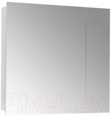 Шкаф с зеркалом для ванной Акватон Лондри 80 (1A267202LH010) - фото