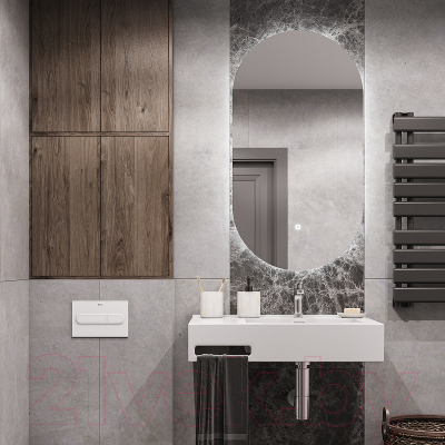 Умывальник Акватон Квадро Про 80 R (1A734331QA01R)