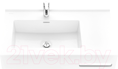 Умывальник Акватон Квадро Про 80 L (1A734431QA01L) - фото