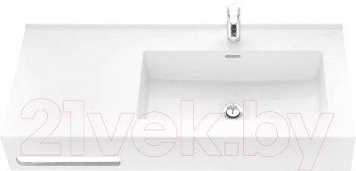 Умывальник Акватон Квадро Про 100 R (1A733231QA01R) - фото