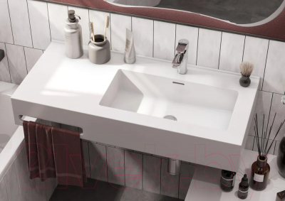 Умывальник Акватон Квадро Про 100 R (1A733231QA01R)