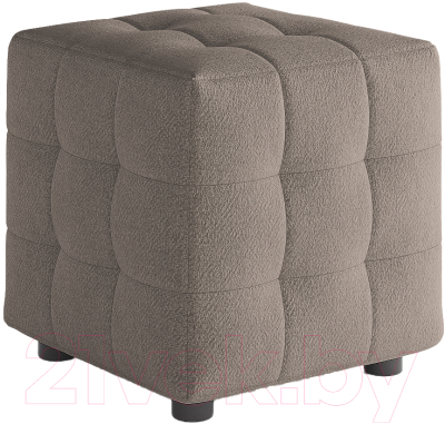 Пуф Сонум 40-40 (рогожка мокко) - фото