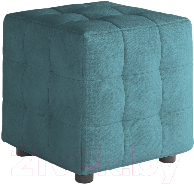 Пуф Сонум 40-40 (лофти лазурный) - фото