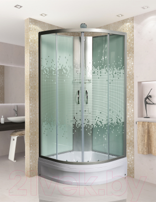 Душевая кабина RIVER Мономах Б/К 100/24 С МЗ