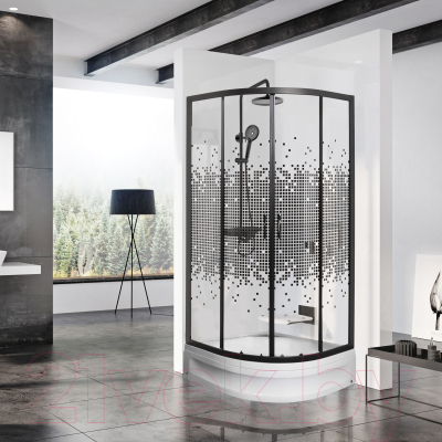 Душевой уголок Мономах 70/180 МЗ BL