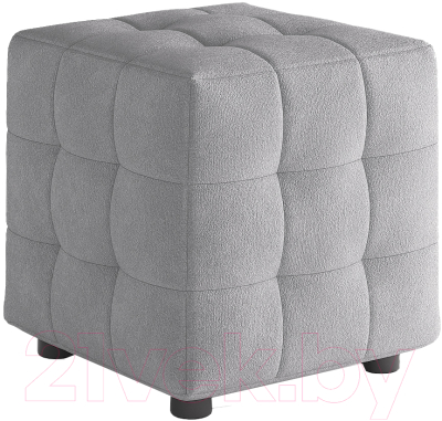 Пуф Сонум 40-40 (эвита пепельный) - фото