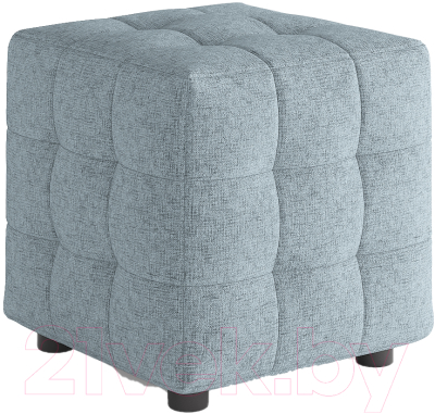 Пуф Сонум 40-40 (кашемир голубой) - фото