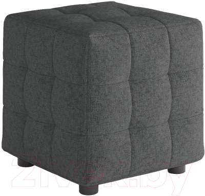 Пуф Сонум 40-40 (кашемир серый) - фото