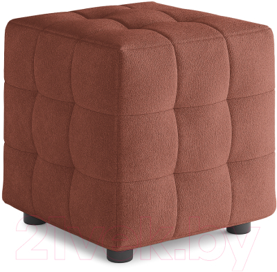 Пуф Сонум 40-40 (эвита терракотовый) - фото