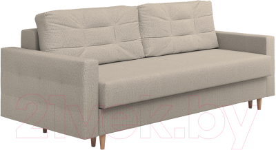 Диван Сонум Sсandy 110x235 (багама бежевый/бук) - фото