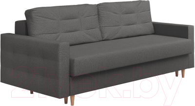 Диван Сонум Sсandy 110x235 (багама серый/бук) - фото