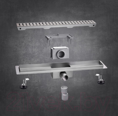 Трап для душа РМС ТЛ03-80x7