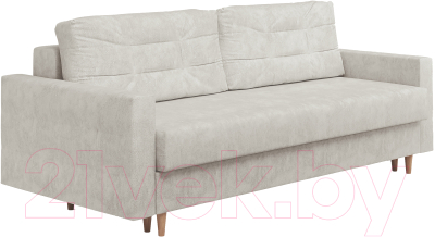 Диван Сонум Sсandy 110x235 (бентли белый/бук) - фото