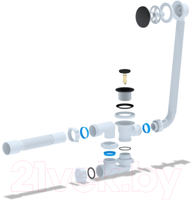Сифон Ани Пласт EC255BL