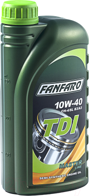 Моторное масло Fanfaro TDI 10W40 CH-4/SL / FF6503-1 - фото
