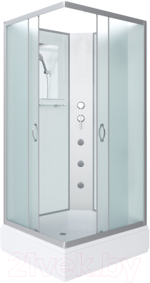 Душевая кабина Niagara NG-33984-14QBKG 90x80 (матовое стекло)