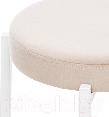 Табурет Импэкс Leset Авис (белый/Ultra Sand песок)