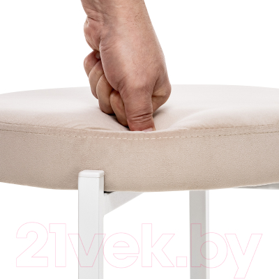 Табурет Импэкс Leset Авис (белый/Ultra Sand песок)