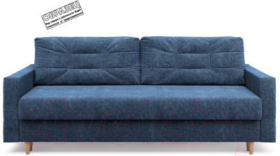 Диван Сонум Sсandy 110x235 (рогожка деним/бук)