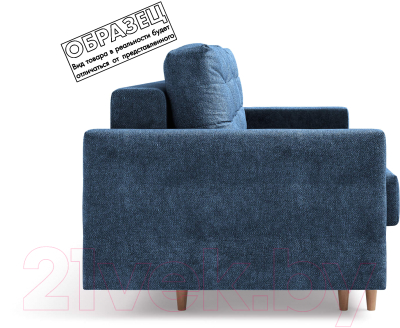 Диван Сонум Sсandy 110x235 (рогожка деним/бук)