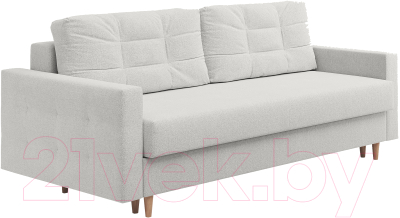 Диван Сонум Sсandy 110x235 (рогожка льняной/бук) - фото