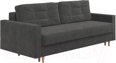 Диван Сонум Sсandy 110x235 (фултон графит/бук) - фото