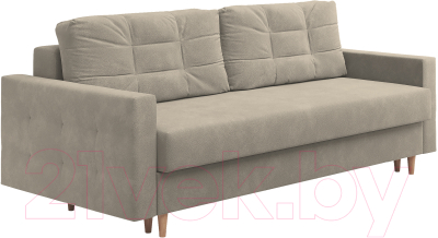 Диван Сонум Sсandy 110x235 (эвита какао/бук) - фото