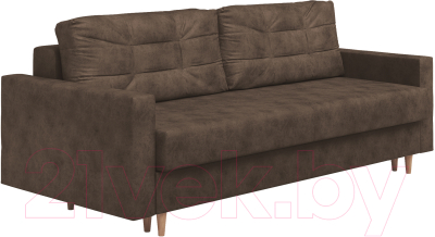 Диван Сонум Sсandy 110x235 (энигма шоколад/бук) - фото