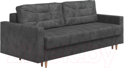 Диван Сонум Sсandy 110x235 (энигма графит/бук) - фото